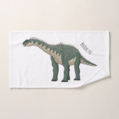 Afbeelding van de Barapasaurus-cartoon Bad Handdoek (Handdoek)
