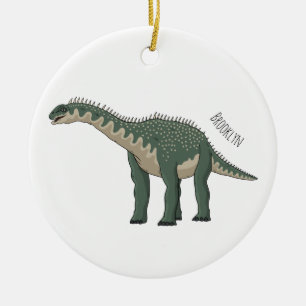 Afbeelding van de Barapasaurus-cartoon Keramisch Ornament