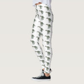 Afbeelding van de Barapasaurus-cartoon Leggings (Links)
