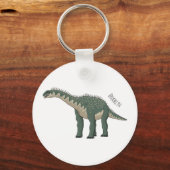 Afbeelding van de Barapasaurus-cartoon Sleutelhanger (Voorkant)