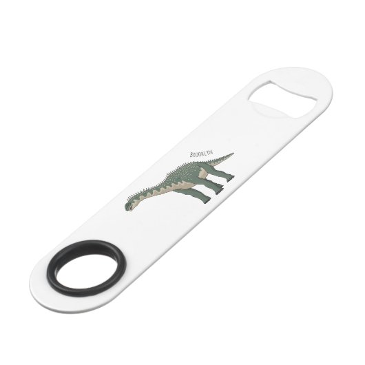 Afbeelding van de Barapasaurus-cartoon Speed Flessenopener (Achterkant Gekanteld)