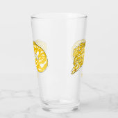 Afbeelding van de Birmese pythonslang cartoon Glas (Links)