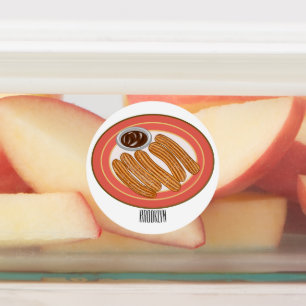 Afbeelding van de cartoon Churo Labels