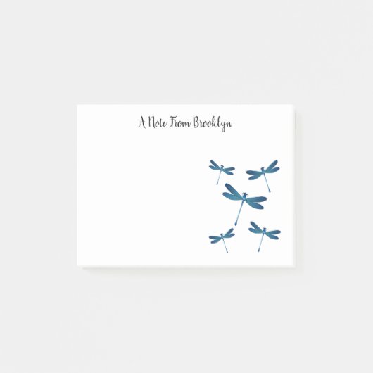 Afbeelding van de cartoon Dragonfly Post-it® Notes (Voorkant)