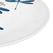 Afbeelding van de cartoon Dragonfly Snijplank (Hoek)