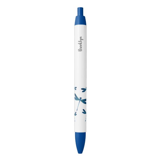 Afbeelding van de cartoon Dragonfly Zwarte Inkt Pen (Voorkant Verticaal)