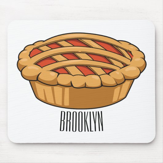 Afbeelding van de cartoon muismat (Voorkant)