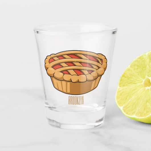 Afbeelding van de cartoon shot glas (Voorkant)