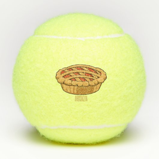 Afbeelding van de cartoon tennisballen (Voorkant)