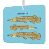 Afbeelding van de cartoon van Alligator garfish Luchtverfrisser (Links)