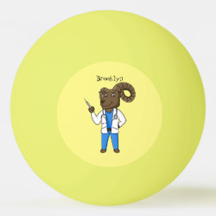 Afbeelding van de cartoon van Bighorn-schaap Pingpongballen