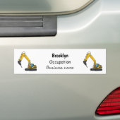 Afbeelding van de cartoon van de breker bumpersticker (Op auto)