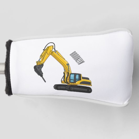 Afbeelding van de cartoon van de breker golfheadcover (Voorkant)