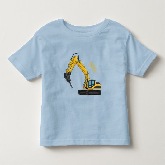 Afbeelding van de cartoon van de breker kinder shirts (Voorkant)