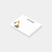 Afbeelding van de cartoon van de breker post-it® notes (Schuin)