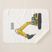 Afbeelding van de cartoon van de breker sherpa deken (Voorkant (horizontaal))