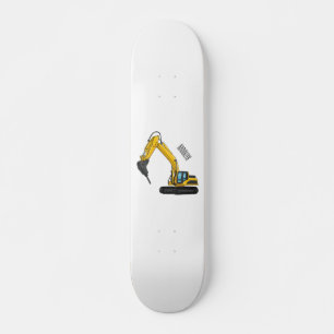 Afbeelding van de cartoon van de breker skateboard