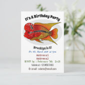 Afbeelding van de cartoon van de drijvende beug kaart (Staand voorkant)