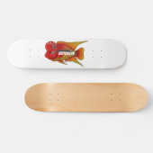 Afbeelding van de cartoon van de drijvende beug skateboard (Horizontaal)