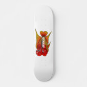 Afbeelding van de cartoon van de drijvende beug skateboard (Voorkant)