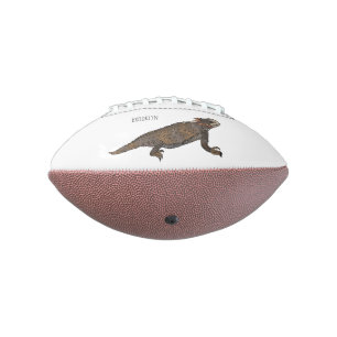 Afbeelding van de cartoon van de hagedis van de ro american football