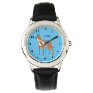 Afbeelding van de cartoon van de hond van de Farao Horloge