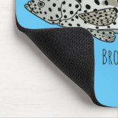 Afbeelding van de cartoon van de Humpback grouper Muismat (Hoek)