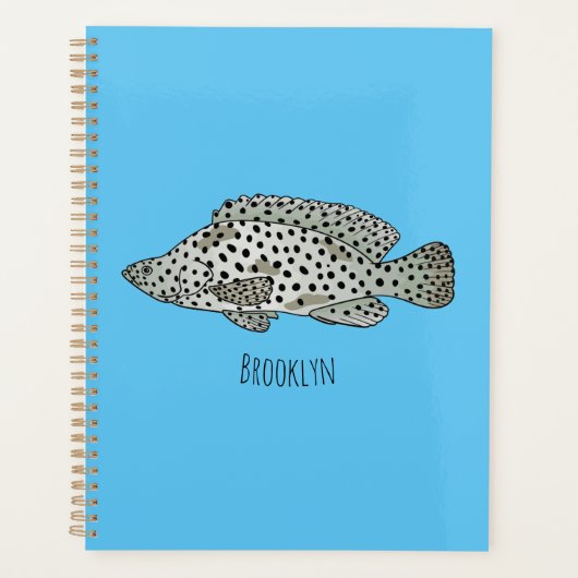 Afbeelding van de cartoon van de Humpback grouper Planner (Voorkant)
