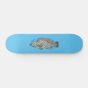 Afbeelding van de cartoon van de Humpback grouper Skateboard