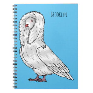 Afbeelding van de cartoon van de Jacobijnduivendui Notitieboek