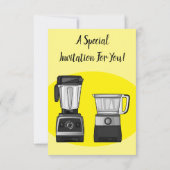 Afbeelding van de cartoon van de levensmiddelenver kaart (Achterkant)