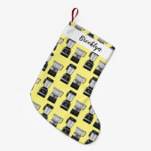 Afbeelding van de cartoon van de levensmiddelenver kleine kerstsok (Voorkant (Hangend))