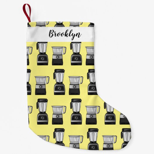 Afbeelding van de cartoon van de levensmiddelenver kleine kerstsok (Voorkant)