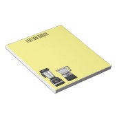 Afbeelding van de cartoon van de levensmiddelenver notitieblok (Schuin)