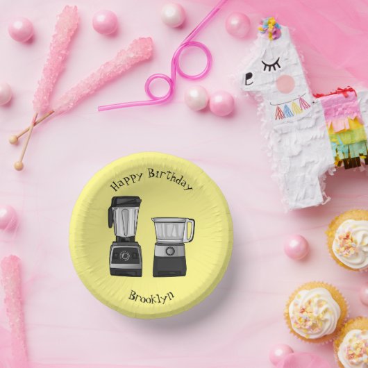 Afbeelding van de cartoon van de levensmiddelenver papieren kommen (Feest)