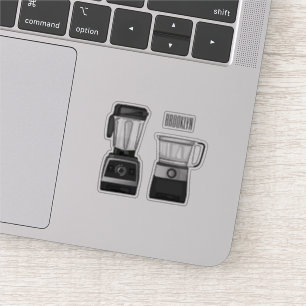 Afbeelding van de cartoon van de levensmiddelenver sticker