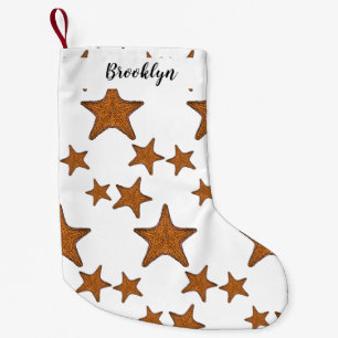 Afbeelding van de cartoon van de Starfish Kleine Kerstsok