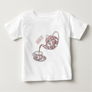Afbeelding van de cartoon van de teacup-set