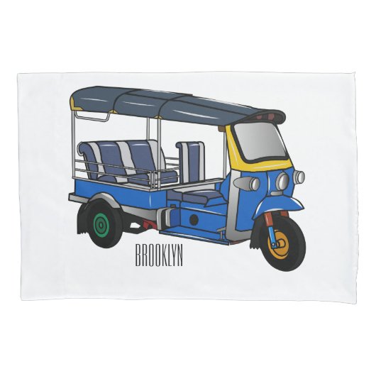 Afbeelding van de cartoon van de trok kussensloop (Voorkant)