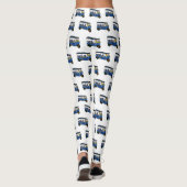 Afbeelding van de cartoon van de trok leggings (Achterkant)