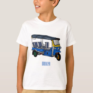 Afbeelding van de cartoon van de trok t-shirt