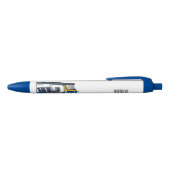 Afbeelding van de cartoon van de trok zwarte inkt pen (Bovenkant)