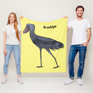Afbeelding van de cartoon van de vogel fleece deken