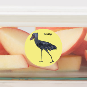 Afbeelding van de cartoon van de vogel labels