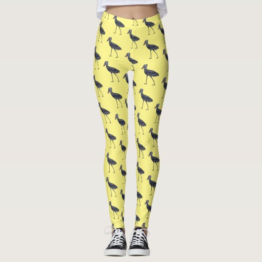 Afbeelding van de cartoon van de vogel leggings (Voorkant)