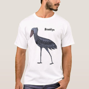 Afbeelding van de cartoon van de vogel t-shirt
