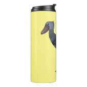 Afbeelding van de cartoon van de vogel thermosbeker (Gedraaid links)