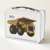 Afbeelding van de cartoon van de vrachtwagen (Achterkant)