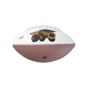 Afbeelding van de cartoon van de vrachtwagen american football