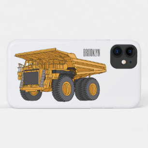 Afbeelding van de cartoon van de vrachtwagen iPhone 11 hoesje